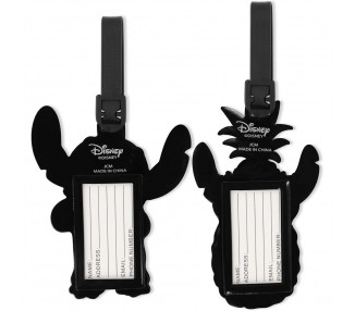 Set 2 Etiquetas de Equipaje Stitch Disney