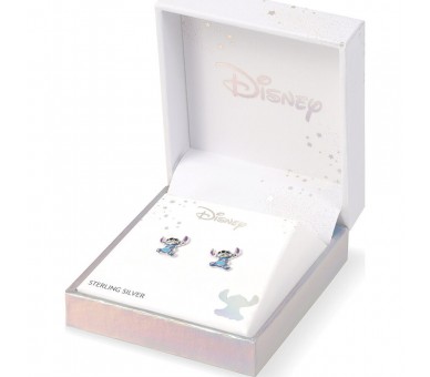 Pendientes Stitch Disney plata