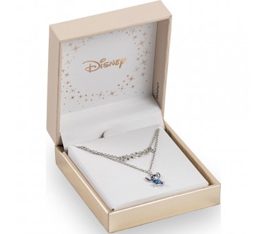 Colgante Ohana Stitch Disney plata