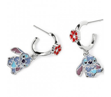 Pendientes Charm Stitch Disney