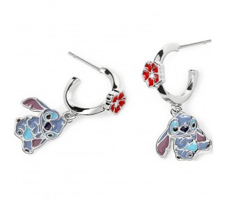 Pendientes Charm Stitch Disney