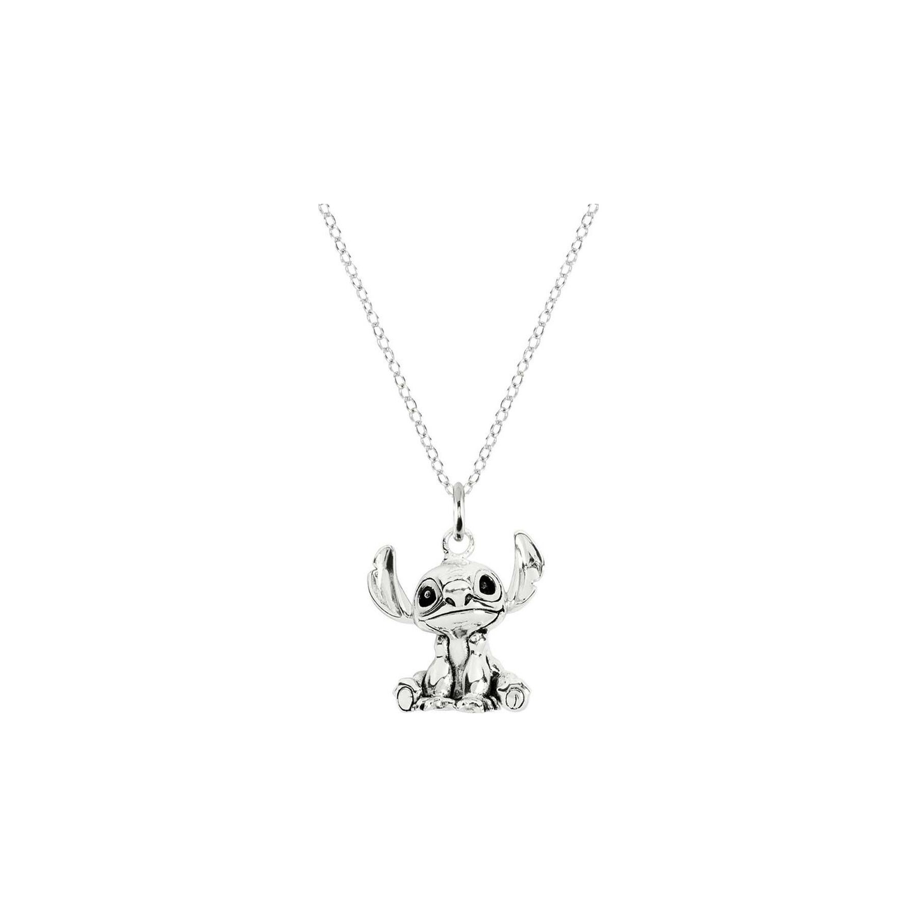 Colgante 3D Stitch Disney plata