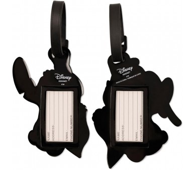 Set 2 Etiquetas de Equipaje Angel & Stitch Disney