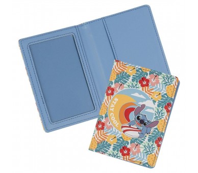 Portapasaportes Stitch Disney
