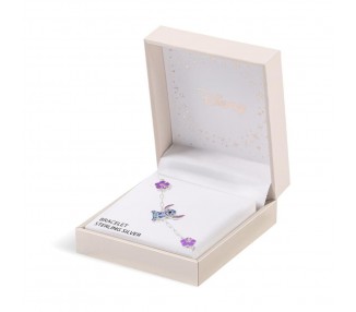 Pulsera Stitch Disney plata