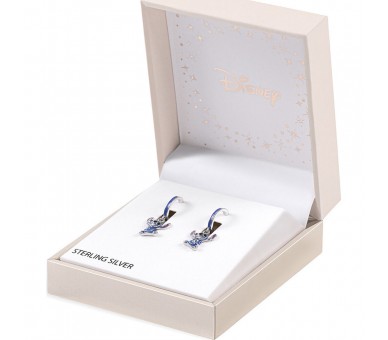Pendientes Charm Stitch Disney plata