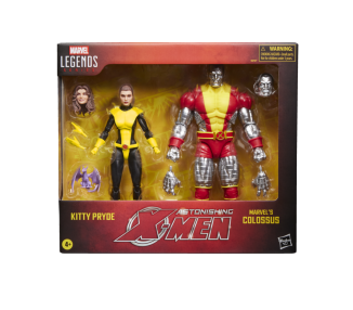Blister 2 figuras Kitty Pryde & Marvel's Colossus Astonishing X-Men Marvel 15cm