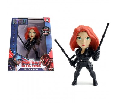 Figura metal La Viuda Negra Marvel 10 cm