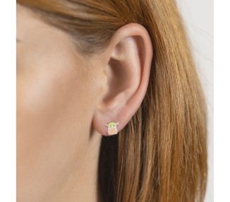 Pendientes Grogu The Mandalorian Star Wars plata