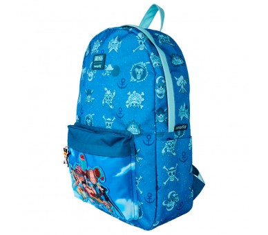 Mochila nylon One Piece Loungefly 43cm