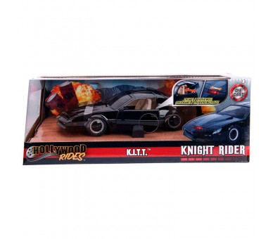 Coche metal KITT Coche Fantastico con luces