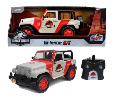 Coche radio control Jeep Wrangler Jurassic Park