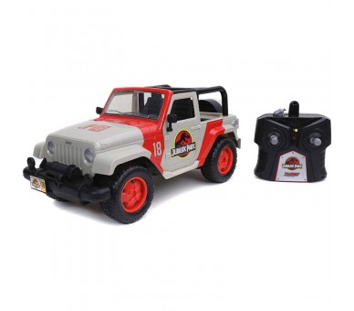 Coche radio control Jeep Wrangler Jurassic Park