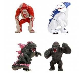 Figura metalfigs Monsters Godzilla X Kong 7cm surtido