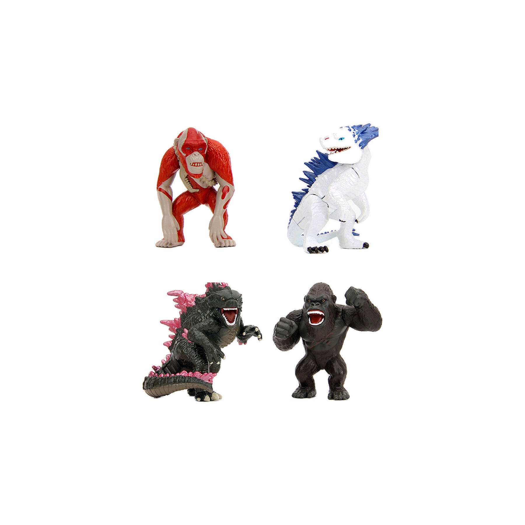Figura metalfigs Monsters Godzilla X Kong 7cm surtido