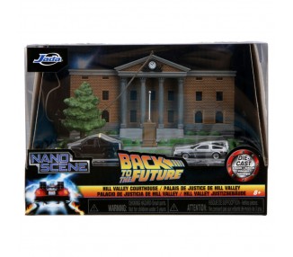 Replica Diorama Plaza de la Corte de Hill Valley Regreso al Futuro