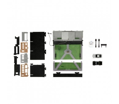 Replica Diorama Plaza de la Corte de Hill Valley Regreso al Futuro