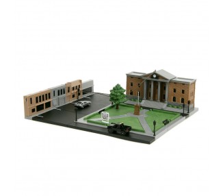 Replica Diorama Plaza de la Corte de Hill Valley Regreso al Futuro