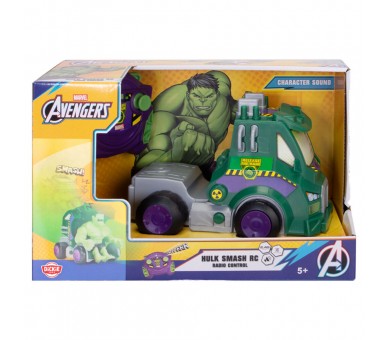 Vehiculo radio control Hulk Smash Los Vengadores Avengers Marvel