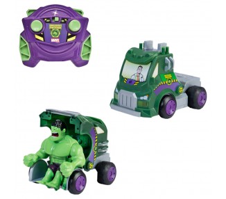 Vehiculo radio control Hulk Smash Los Vengadores Avengers Marvel