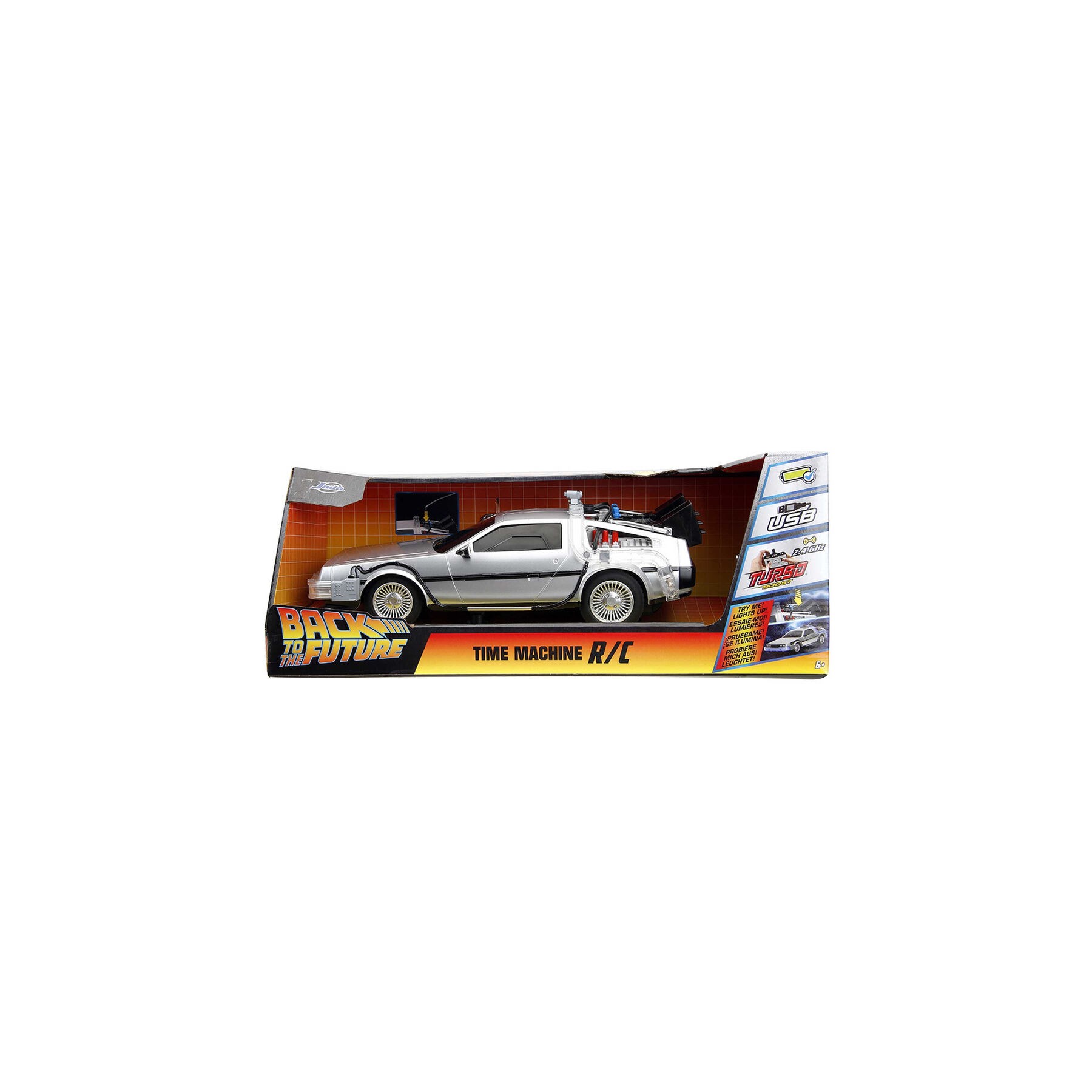 Coche radio control DLorean Regreso al Futuro II