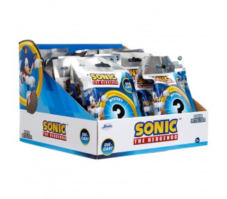 Figura sobre sorpresa metalfigs Sonic the Hedgehog 4cm surtido