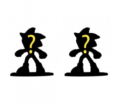 Figura sobre sorpresa metalfigs Sonic the Hedgehog 4cm surtido