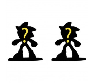 Figura sobre sorpresa metalfigs Sonic the Hedgehog 4cm surtido
