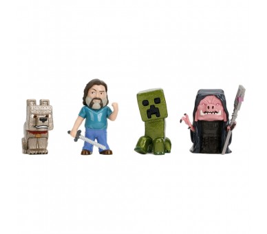Figura metalfigs Minecraft 7cm surtido