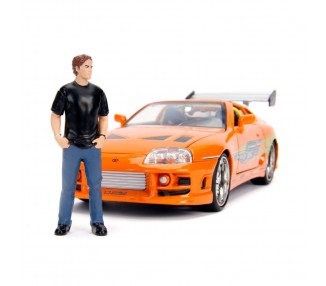 Blister figura Brian + Coche Toyota Supra Fast & Furious