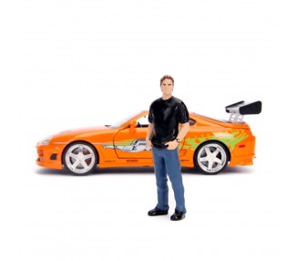Blister figura Brian + Coche Toyota Supra Fast & Furious