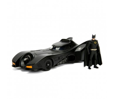 Blister figura Batman + Coche Batmovil metal DC Comics
