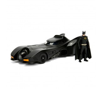 Blister figura Batman + Coche Batmovil metal DC Comics