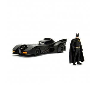 Blister figura Batman + Coche Batmovil metal DC Comics