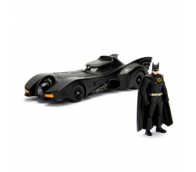 Blister figura Batman + Coche Batmovil metal DC Comics