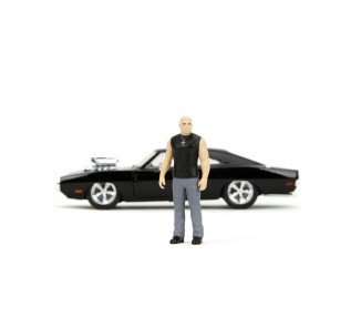 Blister figura Dominic Toretto & Coche Dodge Charger R/T Fast & Furious