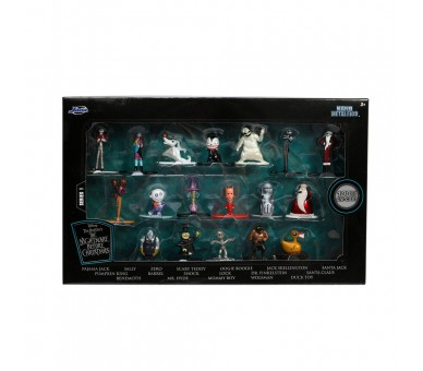 Blister 18 figuras metalfigs Pesadilla antes de Navidad Disney 4cm