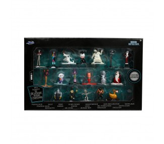 Blister 18 figuras metalfigs Pesadilla antes de Navidad Disney 4cm