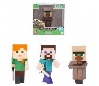 Figura metalfigs Minecraft 7cm surtido