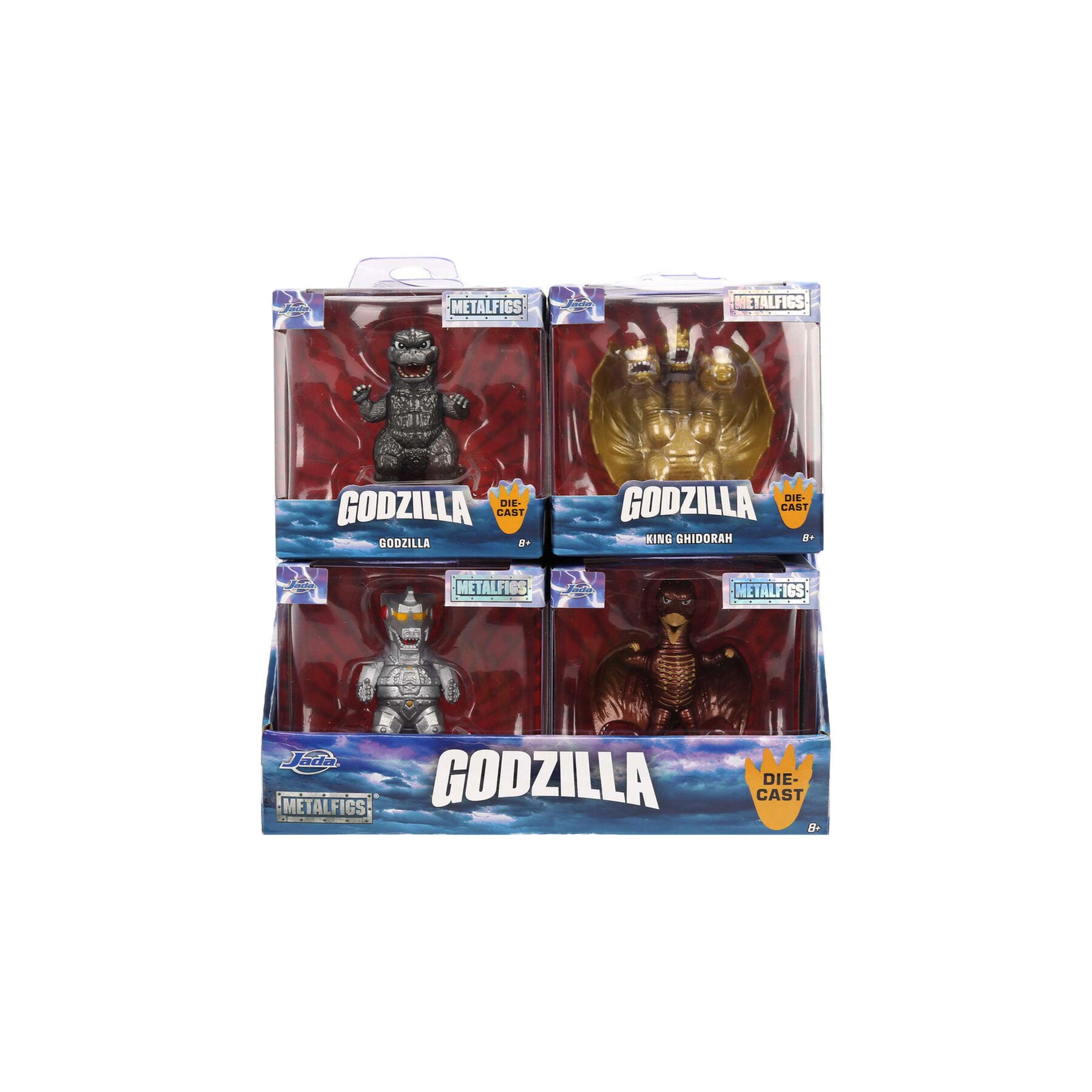 Figura metalfigs Monsters Godzilla 1974 7cm surtido