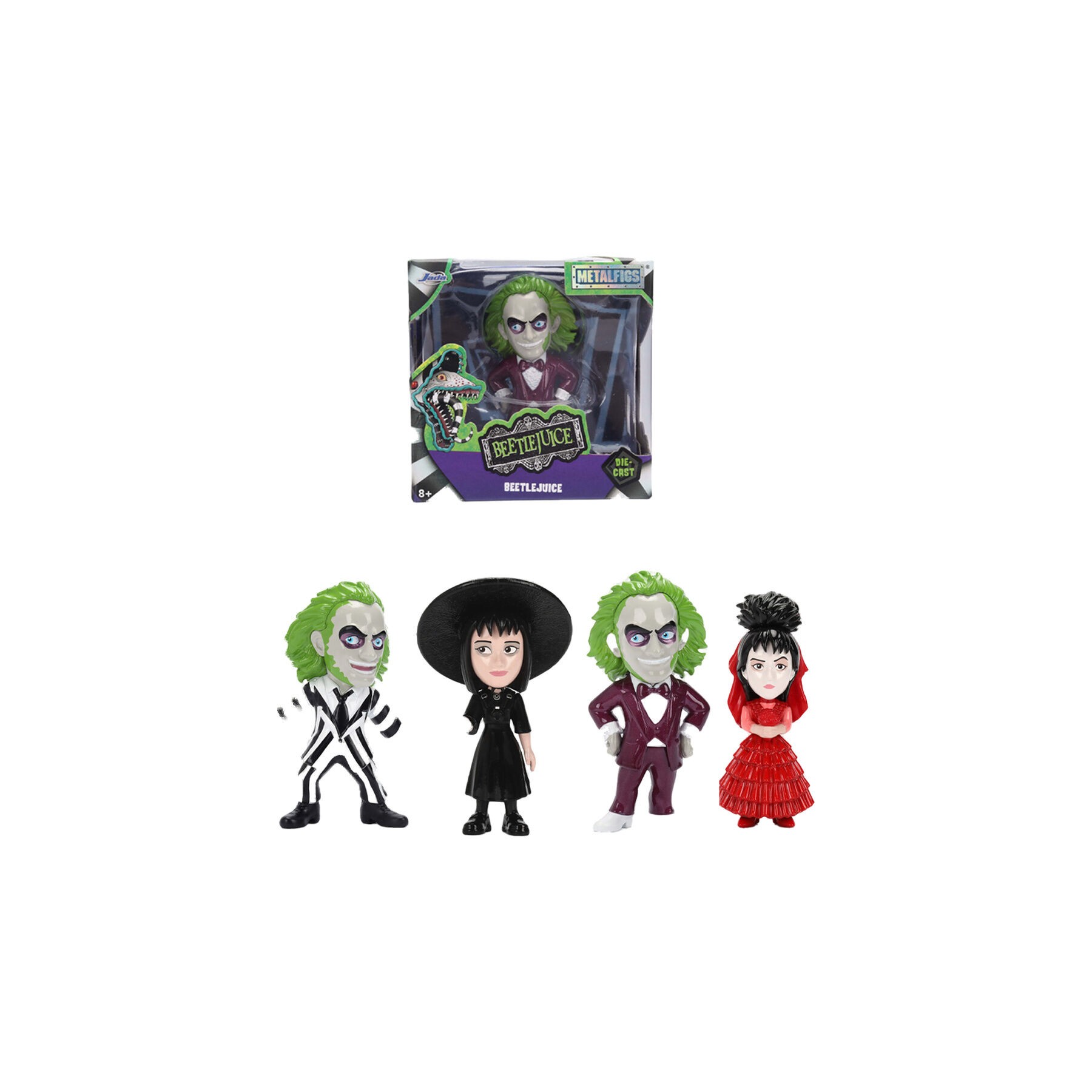 Figura metalfigs Beetlejuice 7cm surtido
