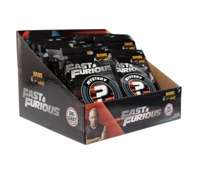 Coche sobre sorpresa Die-Cast Fast & Furious 4cm surtido