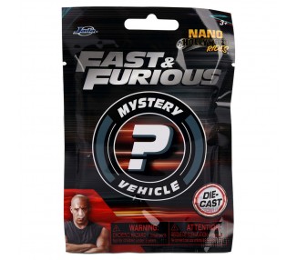Coche sobre sorpresa Die-Cast Fast & Furious 4cm surtido