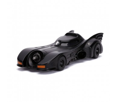 Blister figura Batman + Coche Batmovil 1989 metal DC Comics