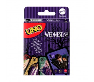 Juego cartas UNO Miercoles Wednesday