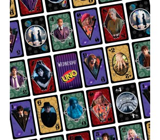 Juego cartas UNO Miercoles Wednesday