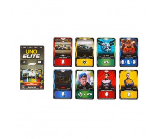 Juego cartas UNO Elite F1 Booster Pack
