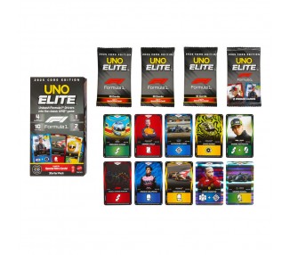 Juego cartas UNO Elite F1 Starter Pack
