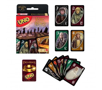 Juego cartas UNO El Señor de los Anillos