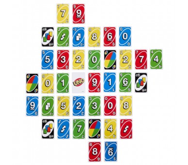 Juego cartas UNO Braille